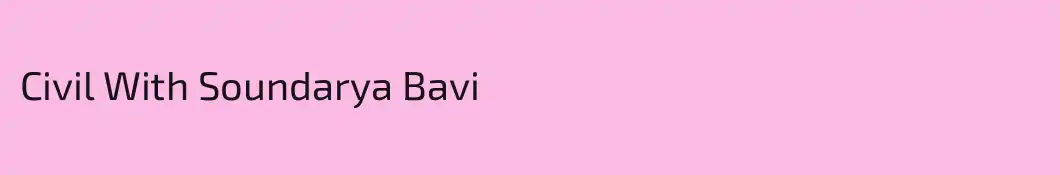 Civil With Soundarya Bavi